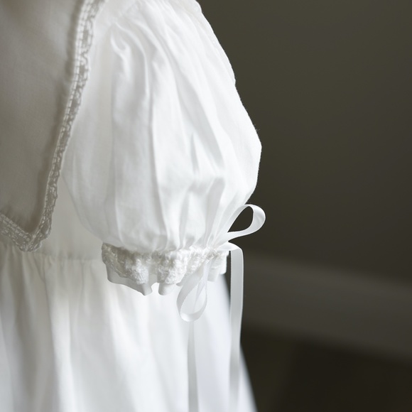 Strasburg Dress Heirloom White Size 2 Special Occasion Wedding Beach Portrait - Picture 2 of 4